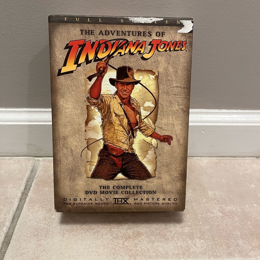 The Adventures of Indiana Jones: Complete DVD Movie Collection (Full Screen)